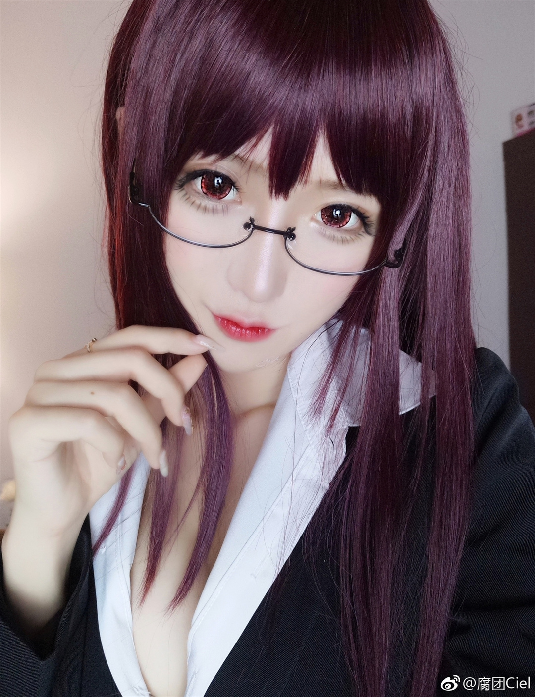红发风华，腐团儿的《Fate∕GrandOrder#师匠》摄影艺术