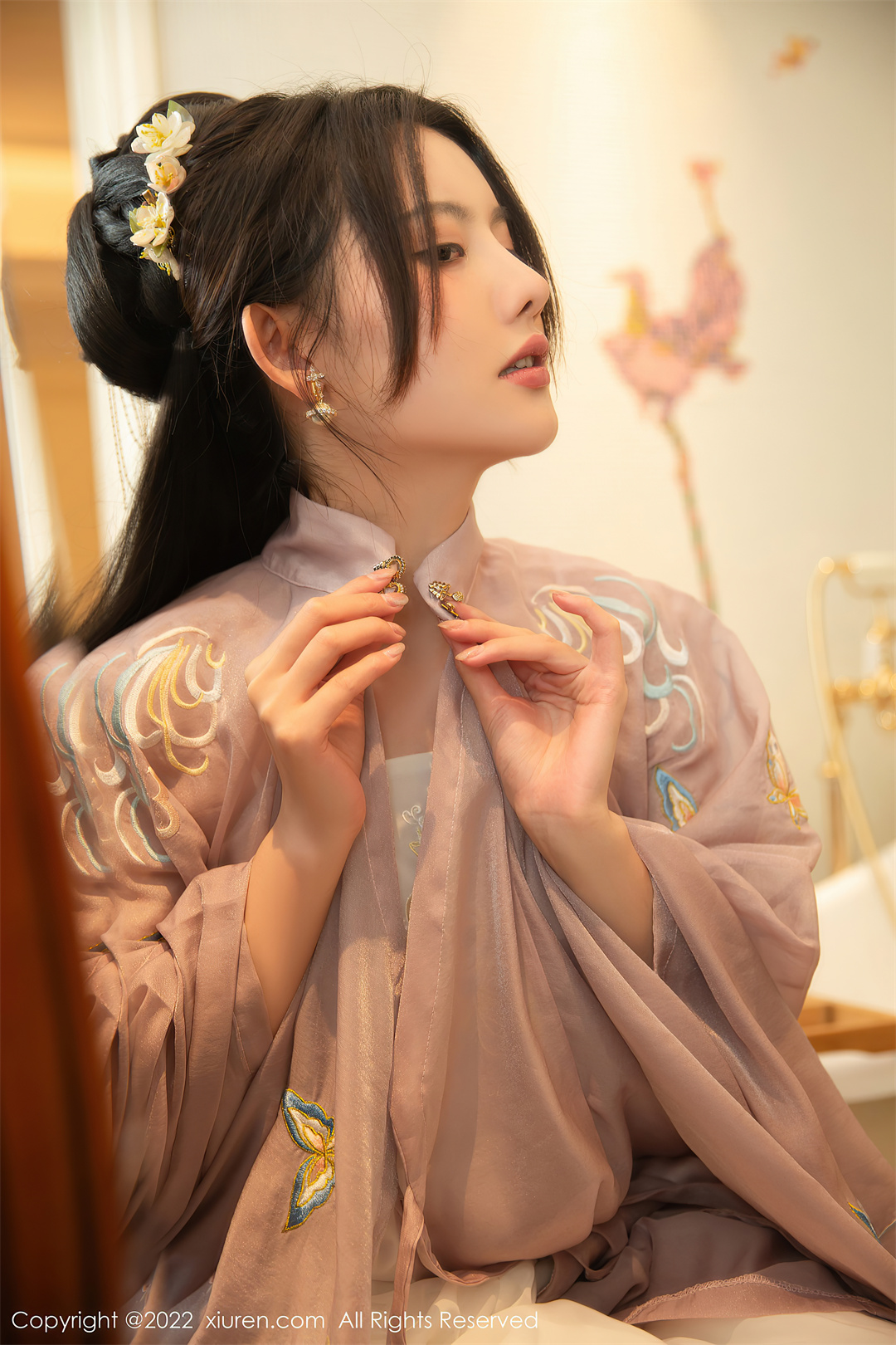 “就是阿朱啊”NO.4945作品——绽放于暮色的古韵芳华